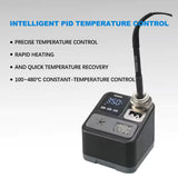 WEMON K21A 75W Smart Soldering Station – Portable T210 Iron for Precision Repair